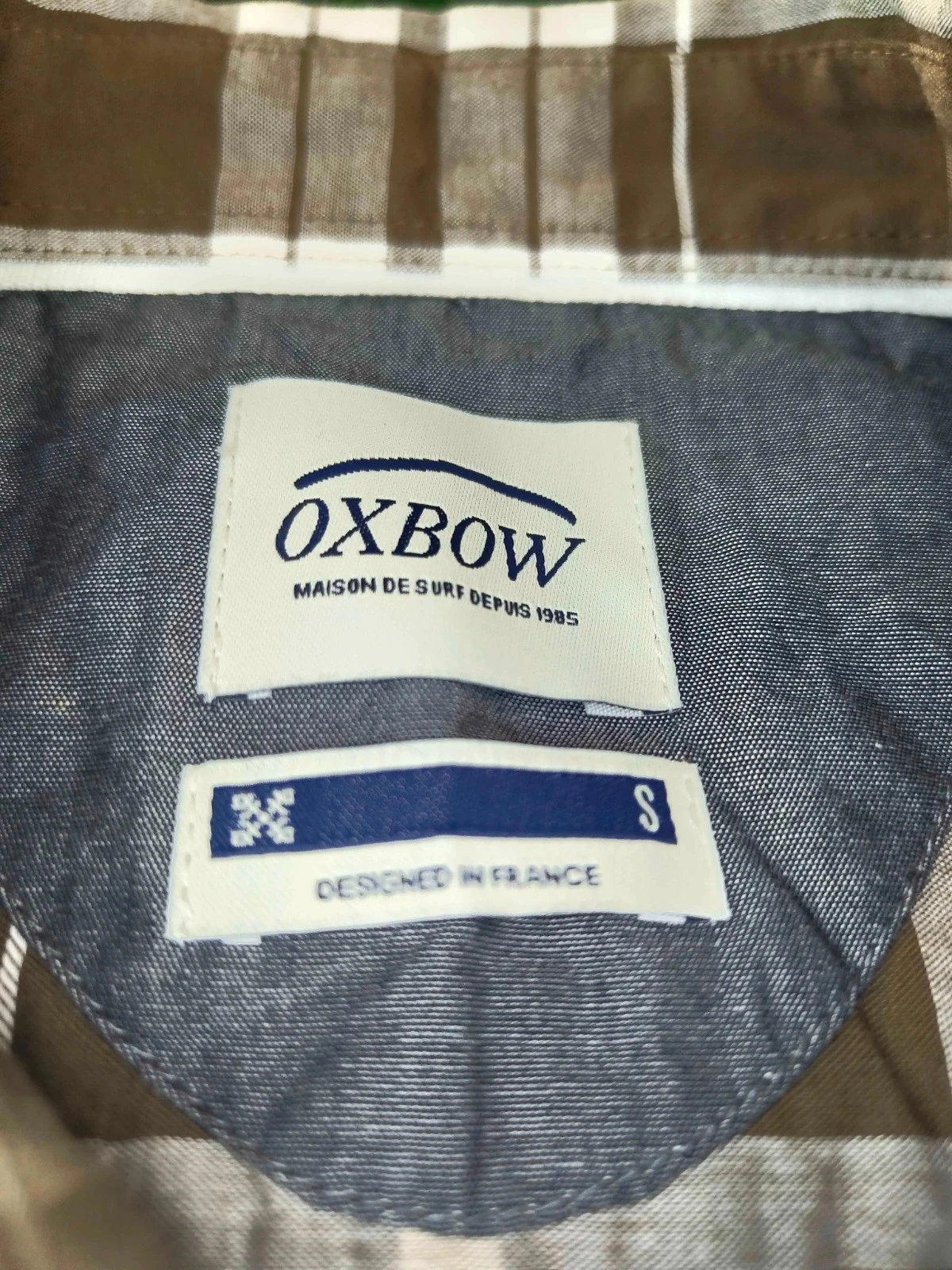 Chemise Oxbow marron - Taille S – photo 5